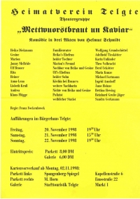 Mettworstbraut un Kaviar